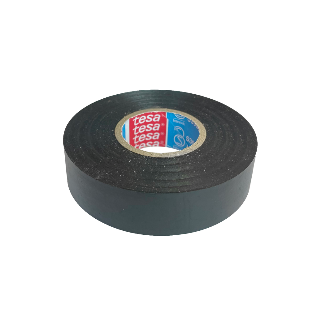 Isolatietape, 19mm, rol 25mtr, zwart, Tesa