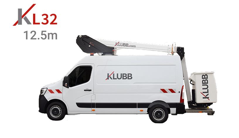 HUUR 1 MAAND Hoogwerker Renault Master KLUPPL32 (12.5m)